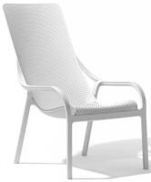 Лаунж-кресло пластиковое Net Lounge белый